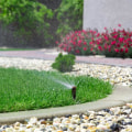 Seamless Sprinkler System Installation With Natural Stone Building Materials In Omaha’s Yards